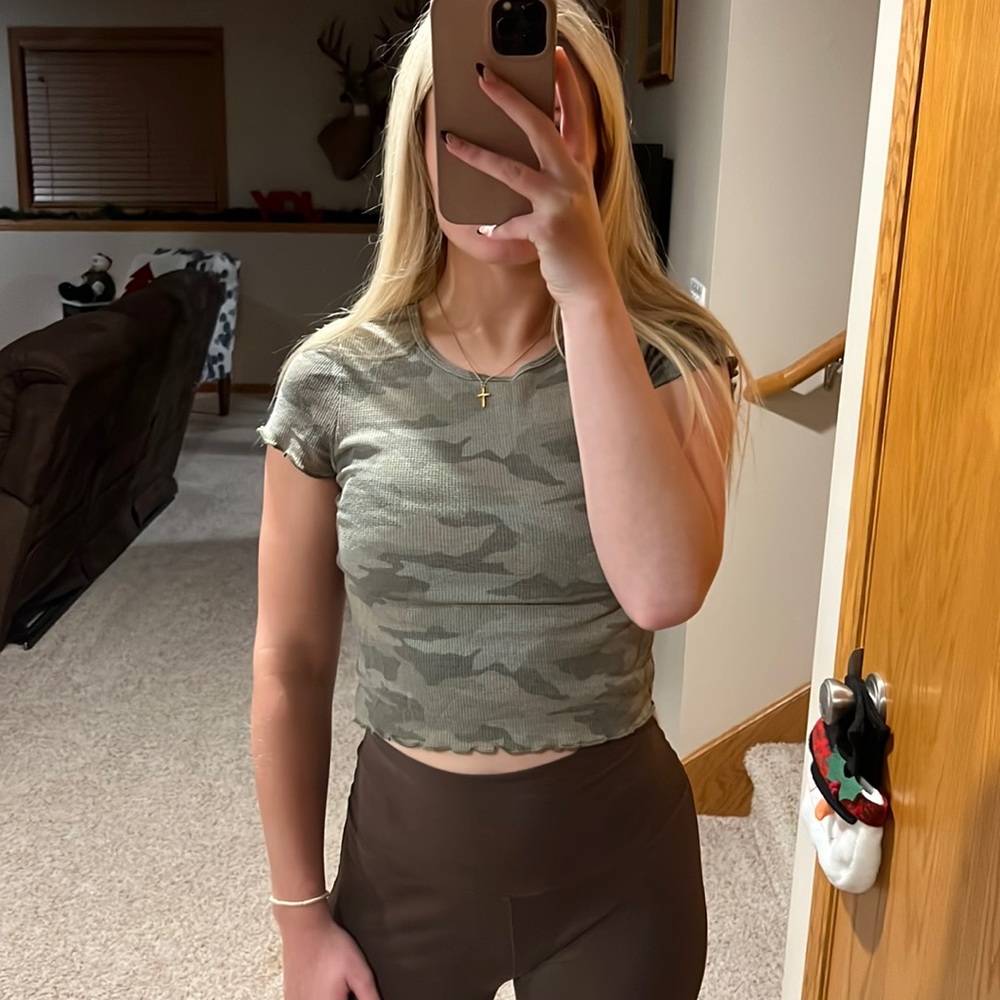 Camo short sleeve